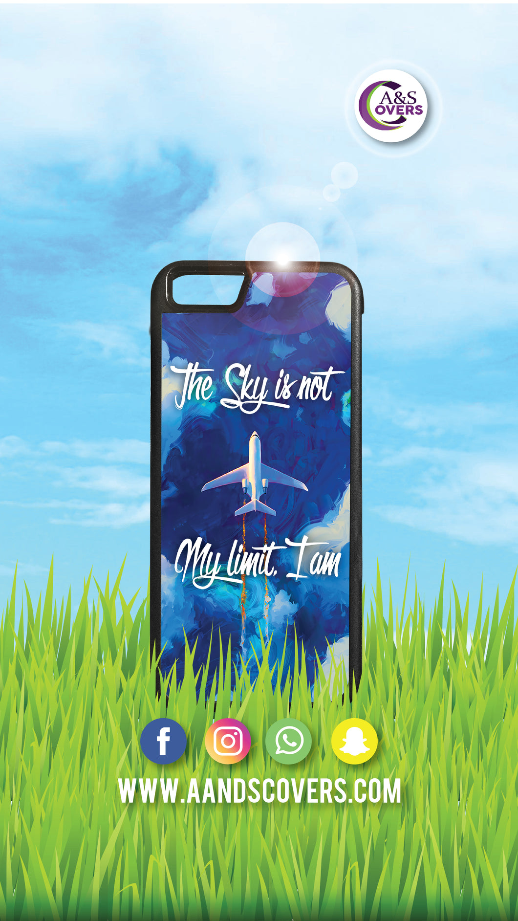 The sky is not my limit (wallpaper) - A&S Covers