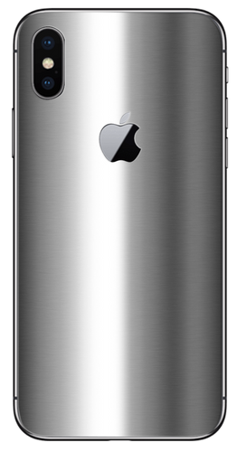 Mirror Silver Skin/Wrap for iPhone - A&S Covers