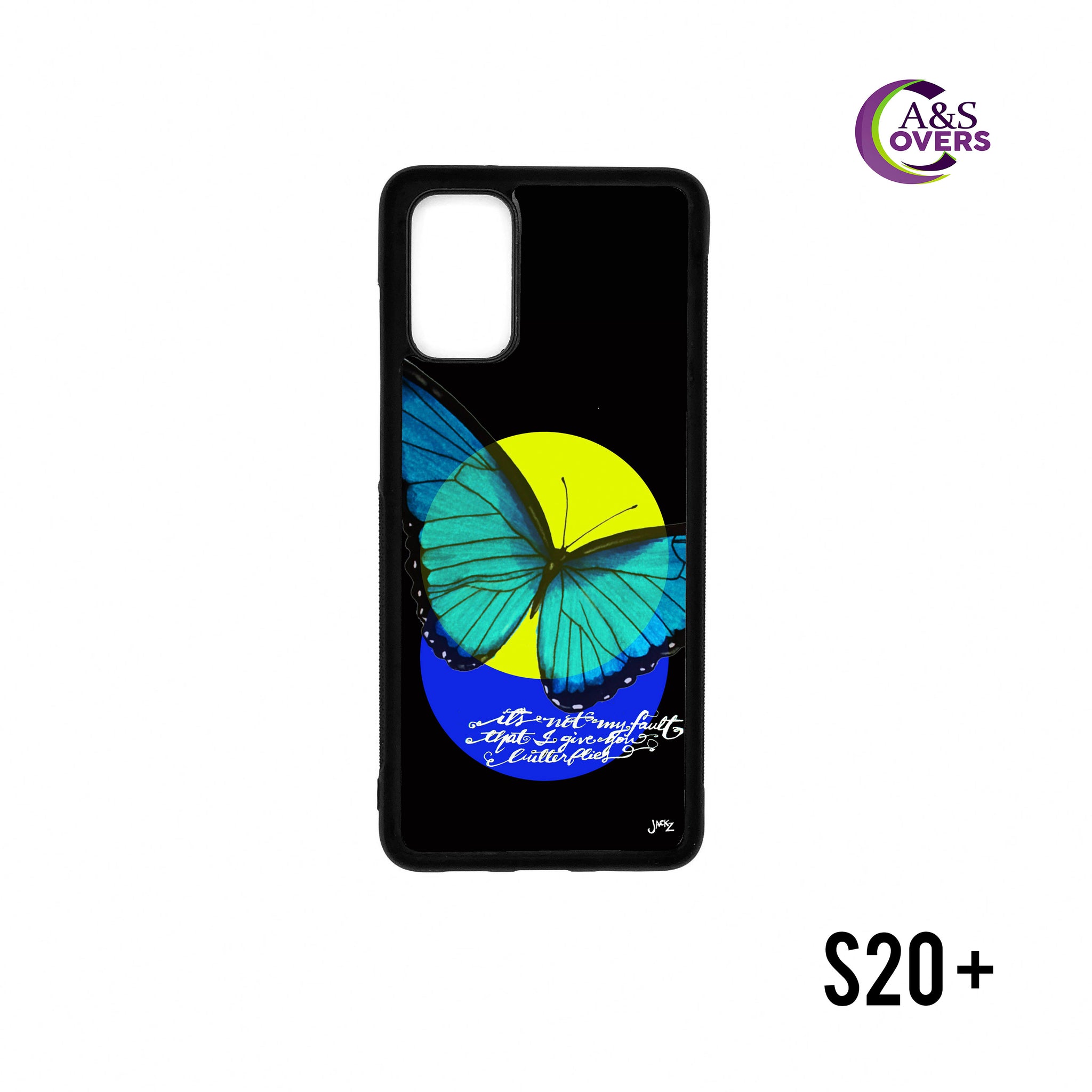 Dark Butterfly Grip Case Design