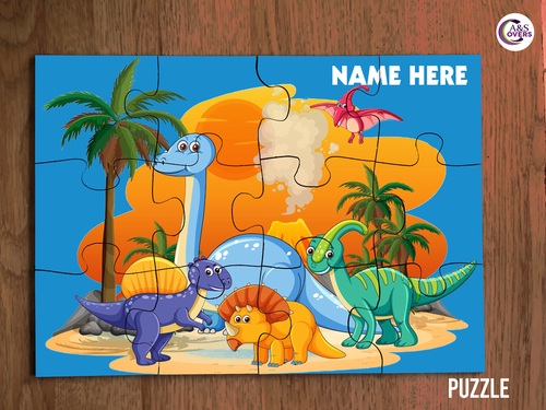 Dinosaur Wood Puzzle