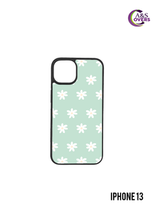 Green with daisy Case